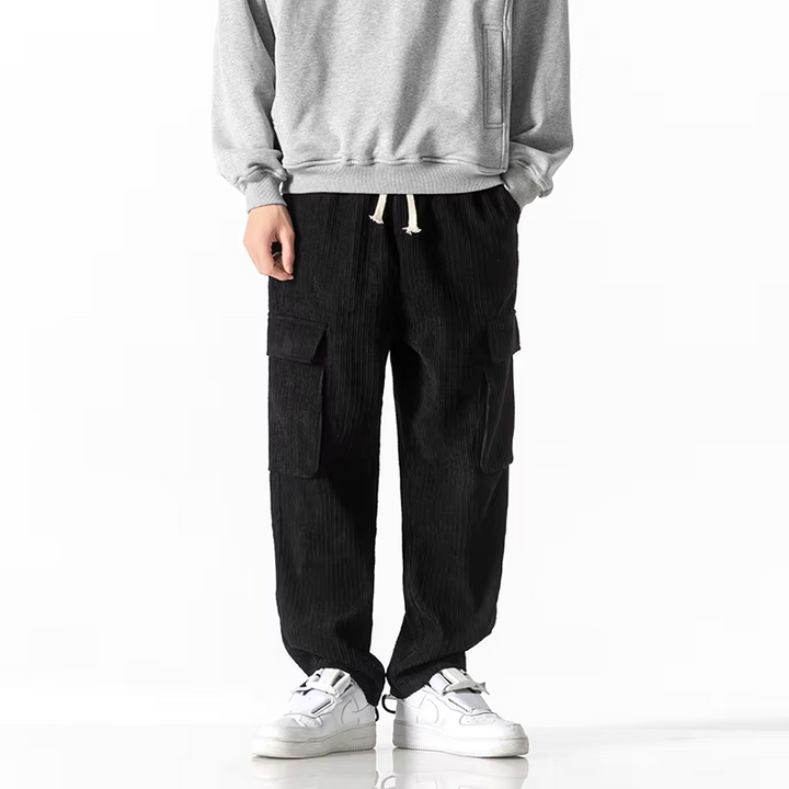 Jiro Cargo Corduroy Sweatpant