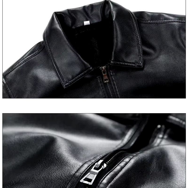 Victor Leather Trucker Jacket