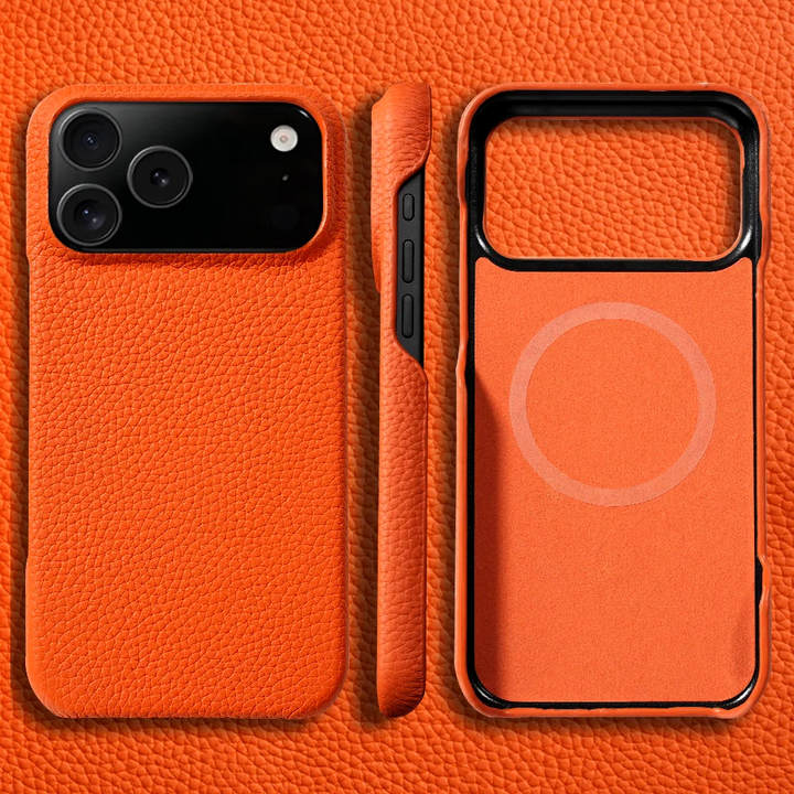 Patina Leather Iphone 17 Case