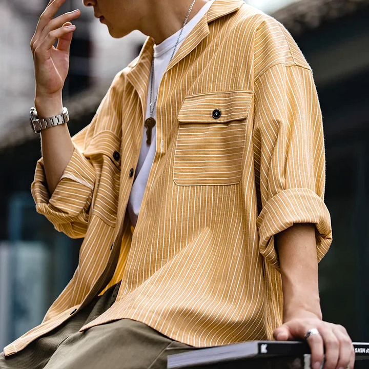 Strada Stripe Overshirt