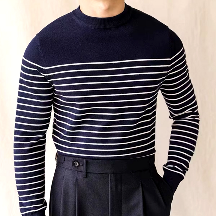 Boucle Stripe Sweater