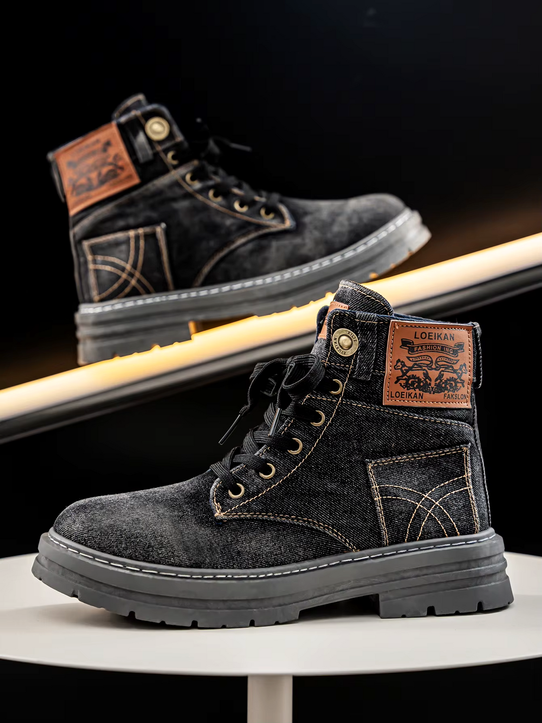 Belford & Co. Denim Boot