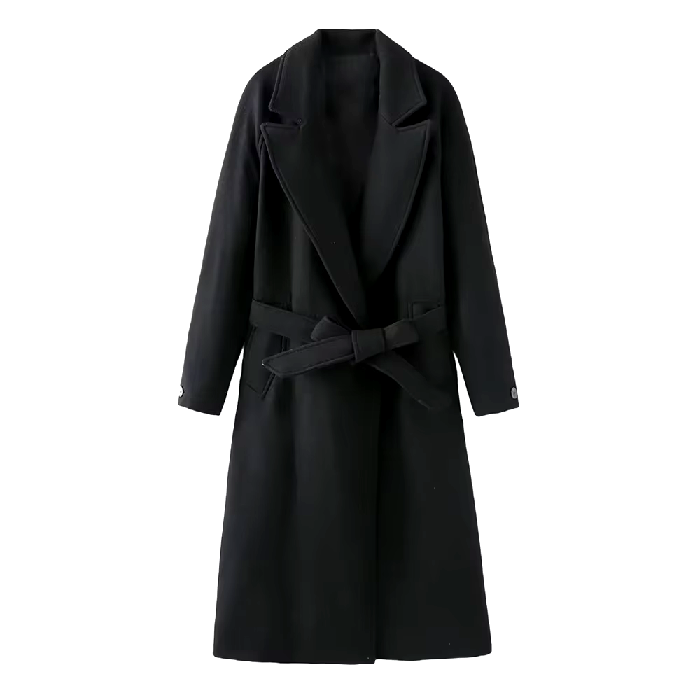 Belle Belted Wool Coat
