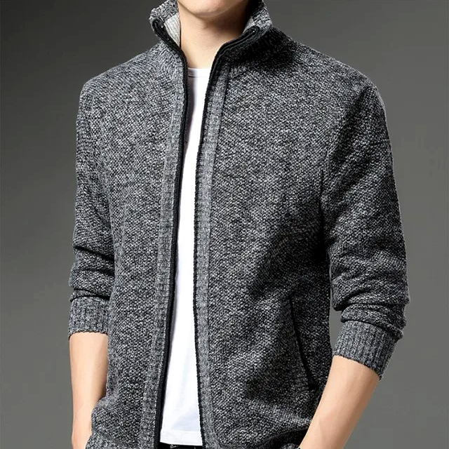 Heritage Knit Zip Cardigan