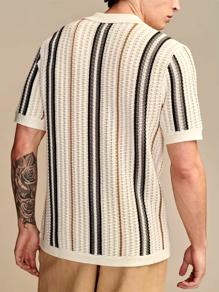 Tavio Open Knit Shirt