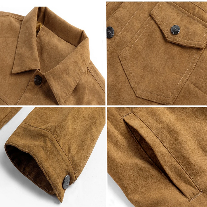 Oakridge Suede Trucker Jacket