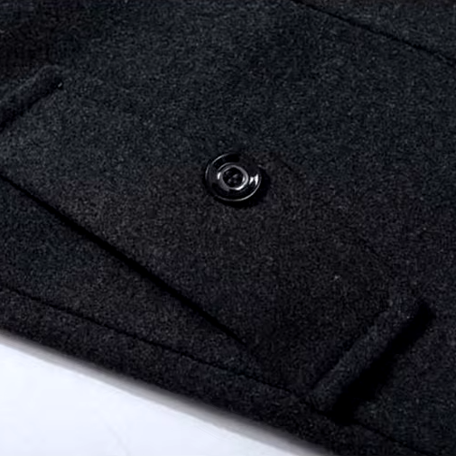 Rivington High-collar Overcoat