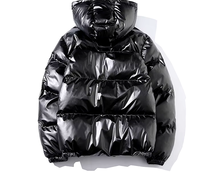 Athena Quilted Metallic Ciré Jacket