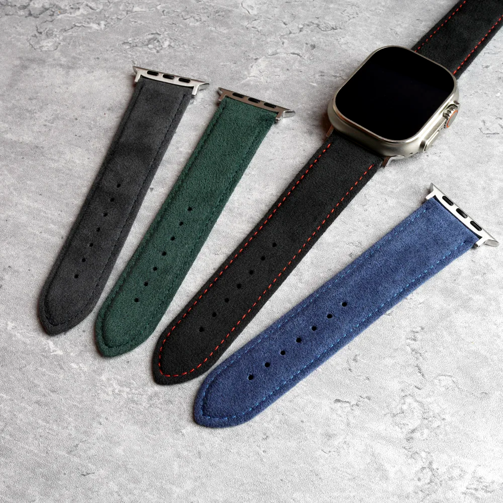 Maverick Italian Leather Apple Watch Band