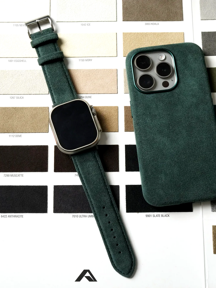 Maverick Italian Leather Apple Watch Band