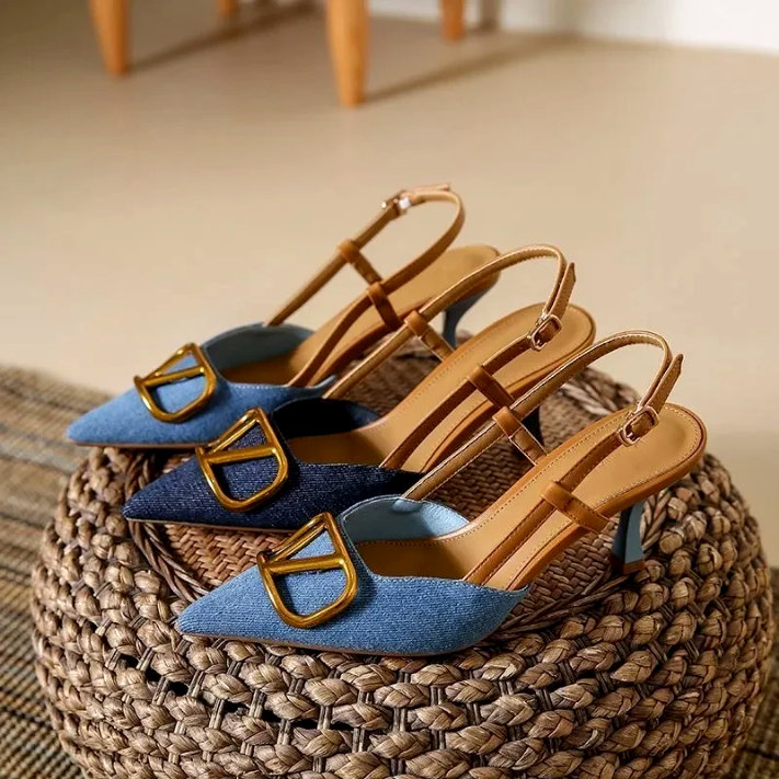 Catalina Slingback Stiletto Heel
