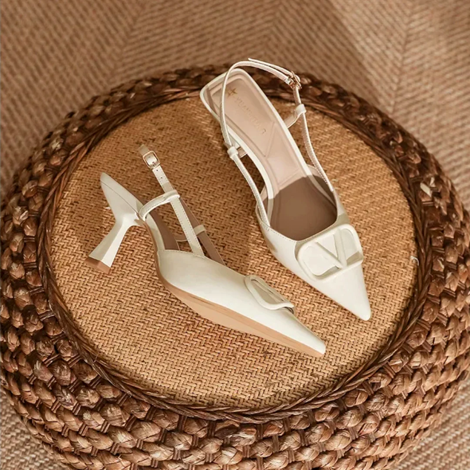 Catalina Slingback Stiletto Heel