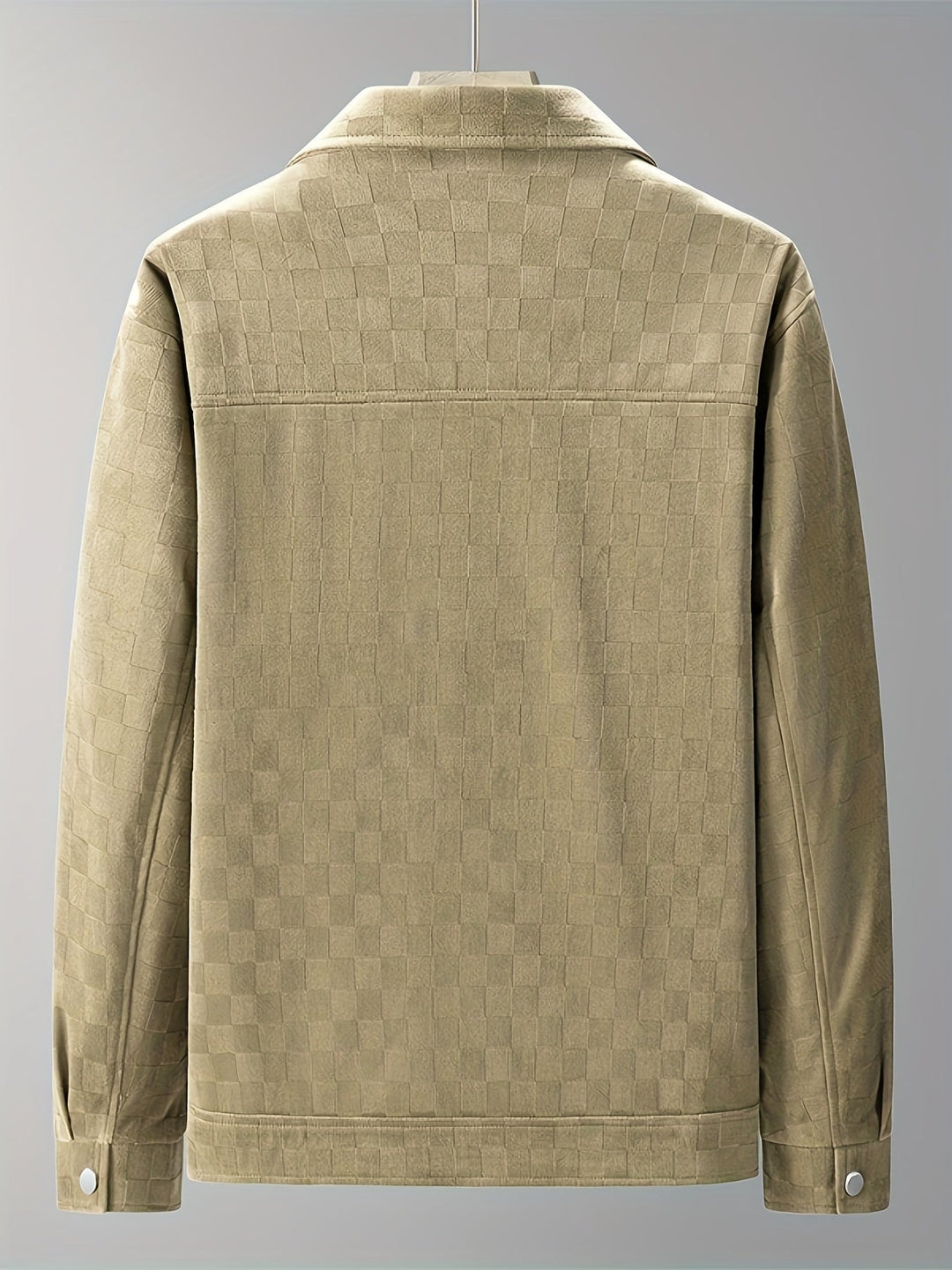 Monarch Checkered Suede Jacket