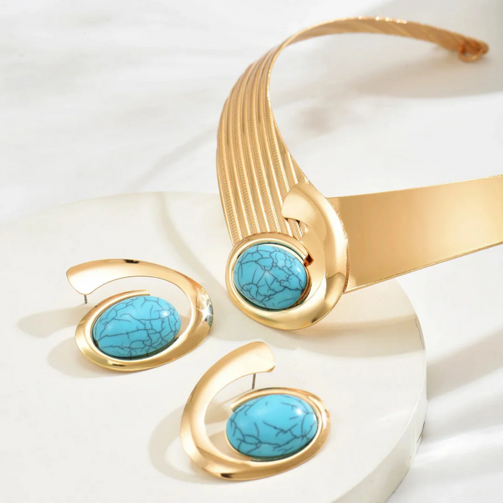 Aureus Opal Jewelry Set