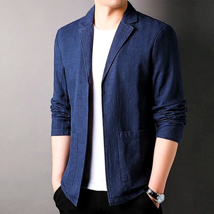 Summer Breeze Linen-Blend Blazer