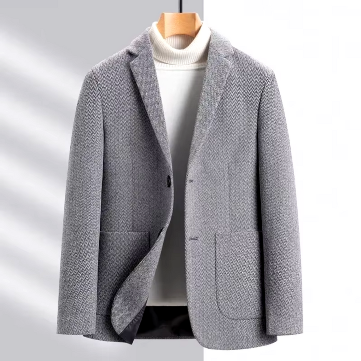 Charles Wool Texture Coat