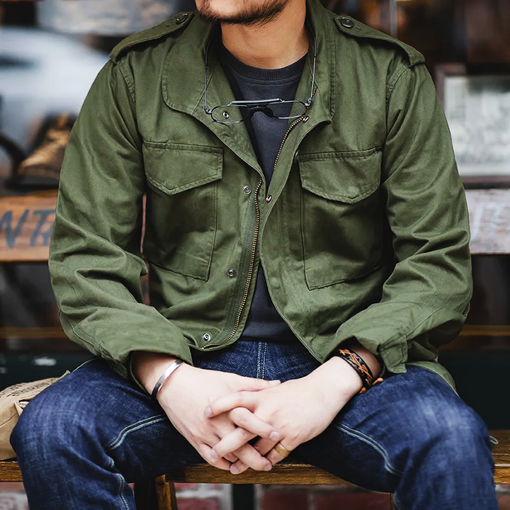Military Green Field Jacket