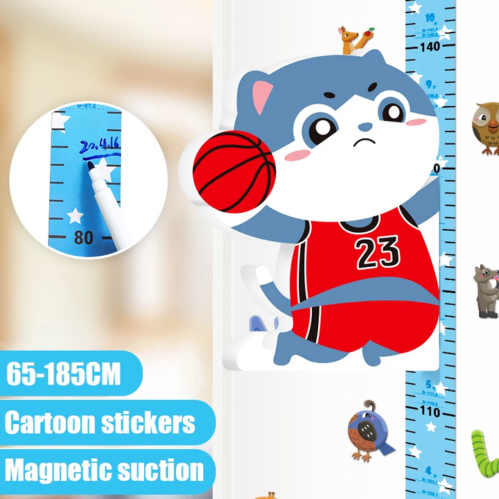 Animal Theme Children Growth Chart