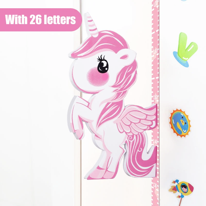 Animal Theme Children Growth Chart