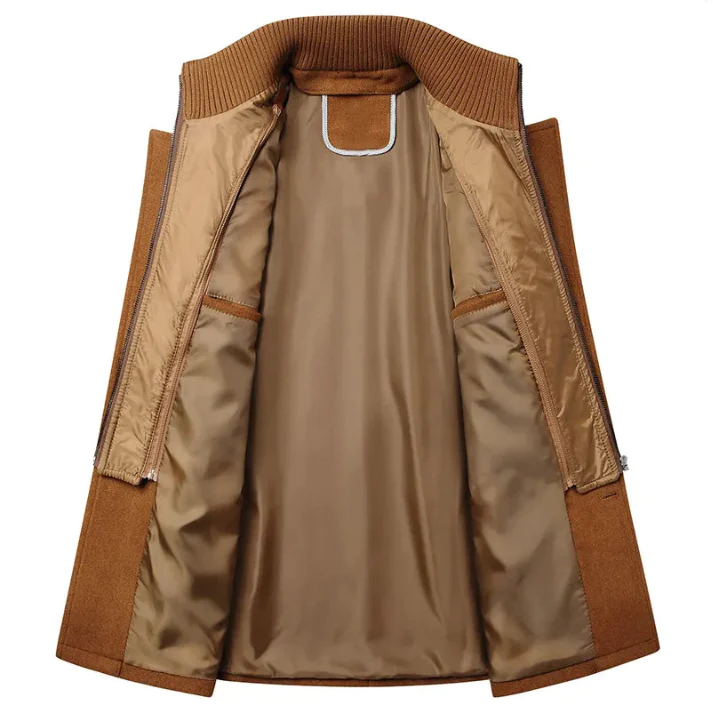GRANT LAVOIE VIRGIN WOOL OVERCOAT