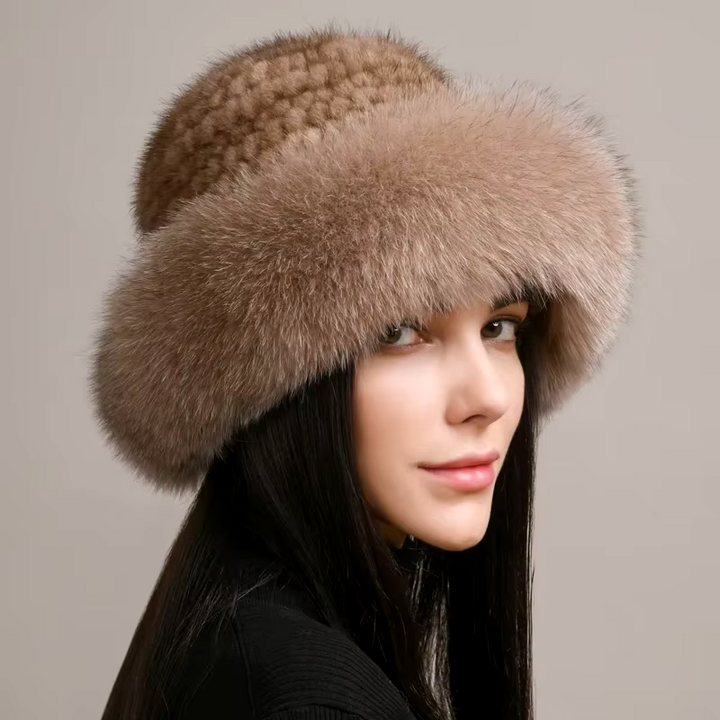 Lucy Mink Fur Bucket Hat