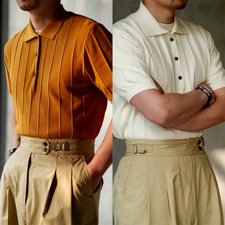 Marco Cable Knit Polo