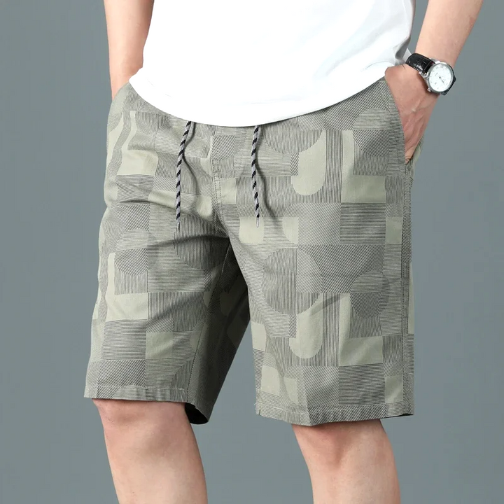 Monet Printed Summer Shorts