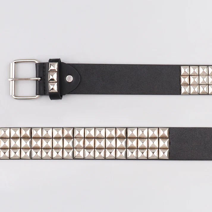 Rebel Studded Leather Belt