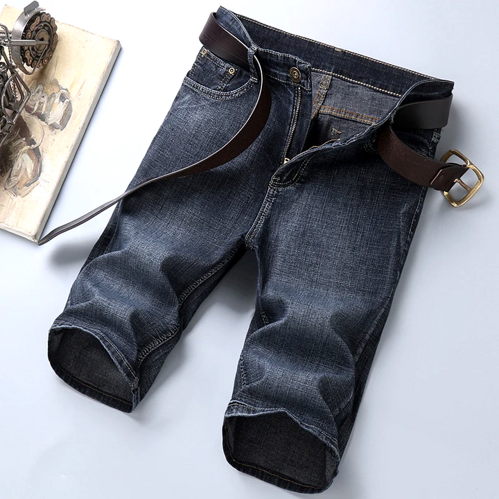 Rivet Fade Denim Short