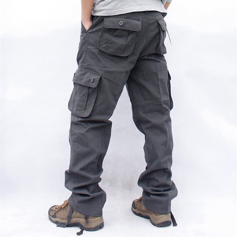 Tactical Casual Cotton Cargo Pants