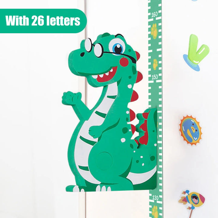 Animal Theme Children Growth Chart