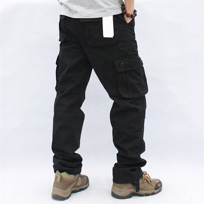 Tactical Casual Cotton Cargo Pants