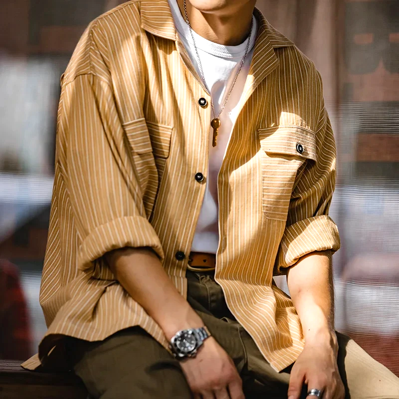 Strada Stripe Overshirt