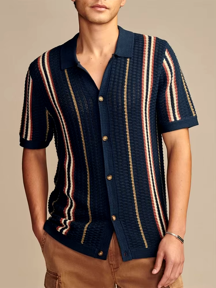 Tavio Open Knit Shirt