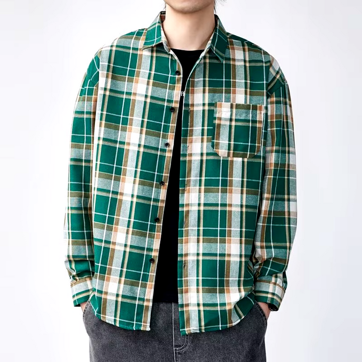 Todd Plaid Cotton Shirt