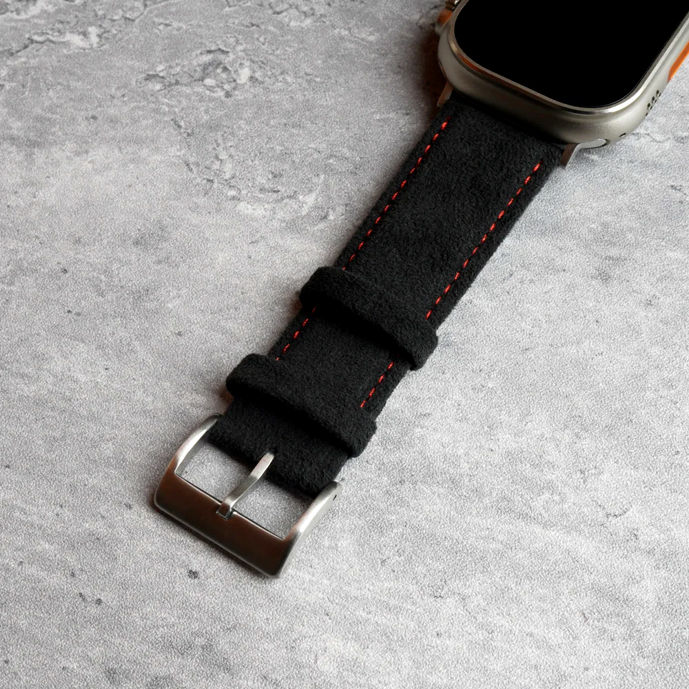 Maverick Italian Leather Apple Watch Band