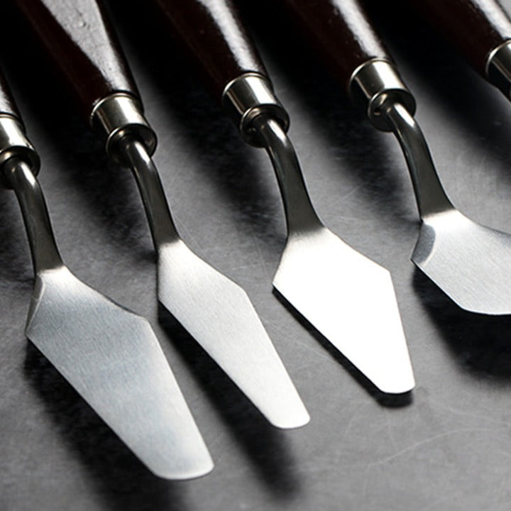 Engraved Baking Spatula 5 Pcs Set