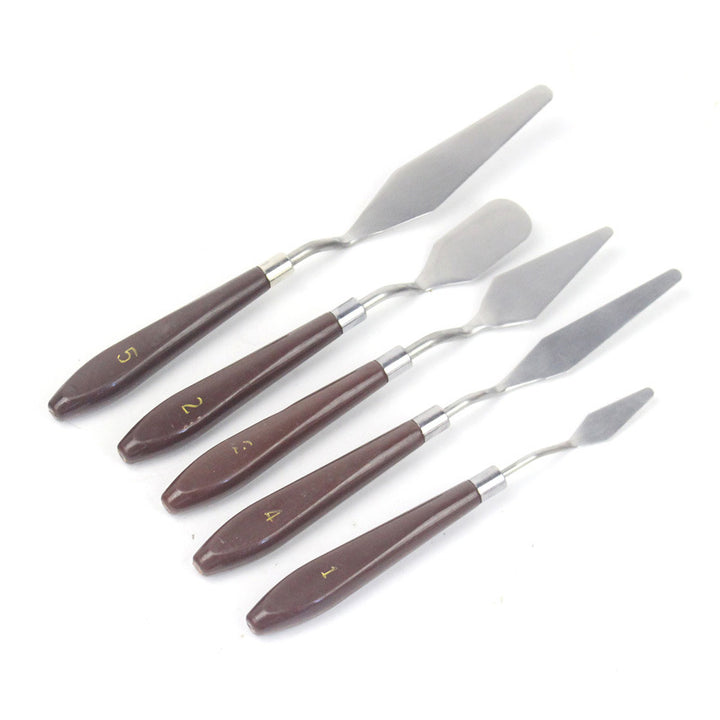 Engraved Baking Spatula 5 Pcs Set