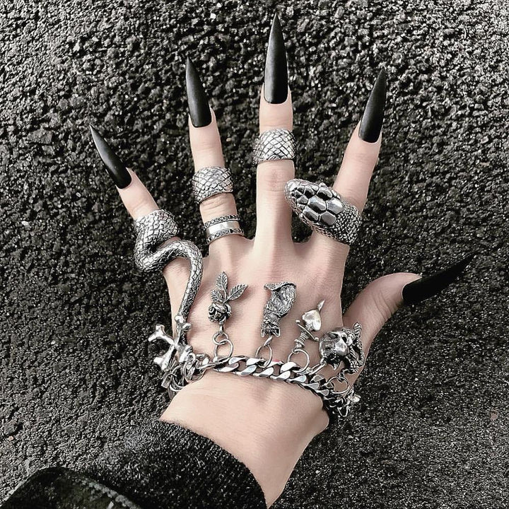 SERPENDIPITY RING SET (4 PCS)