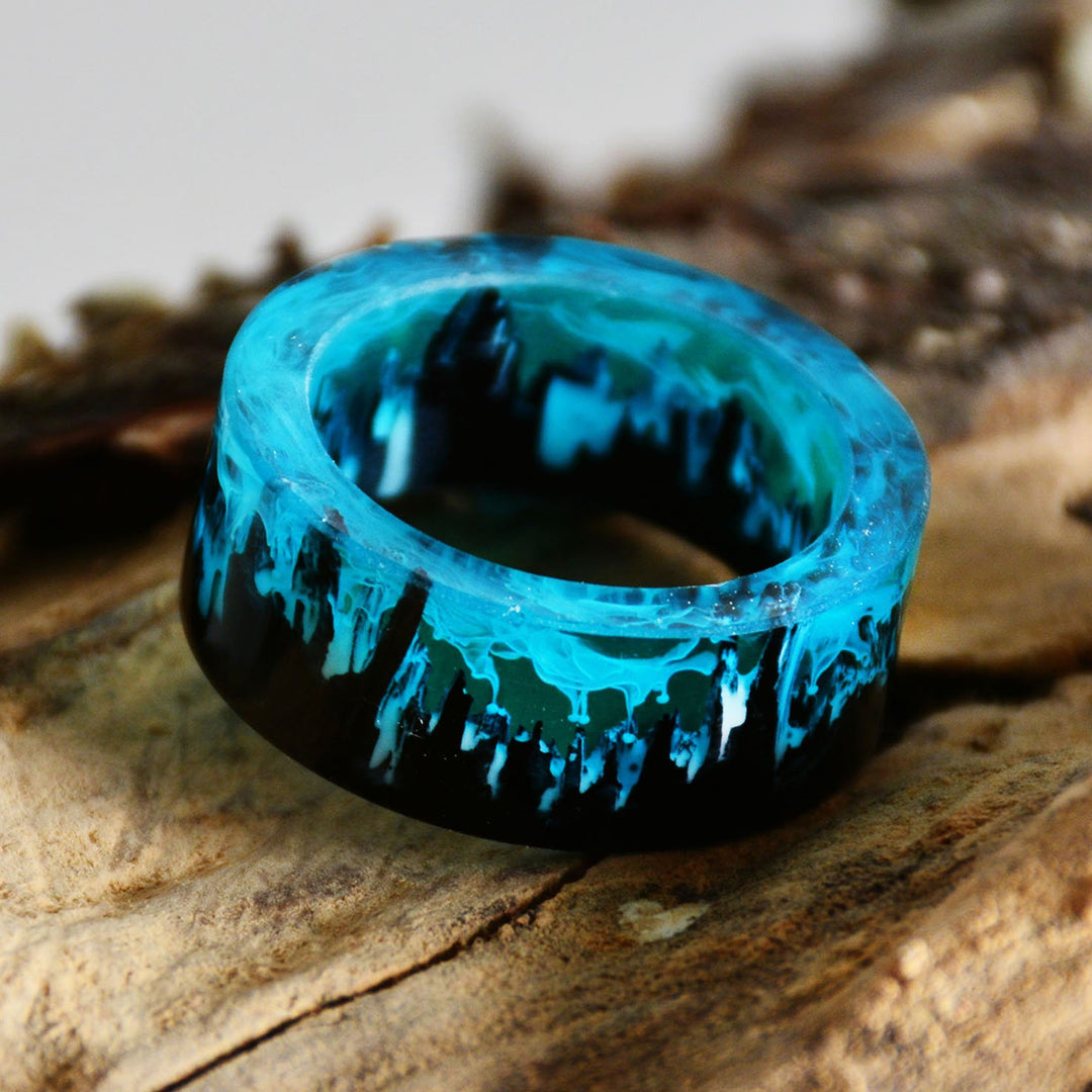 Blue Soul Resin Ring