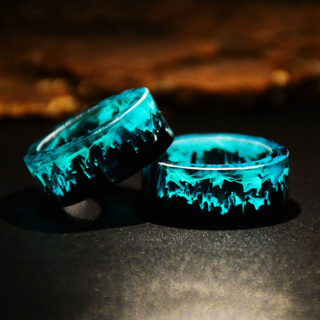 Blue Soul Resin Ring