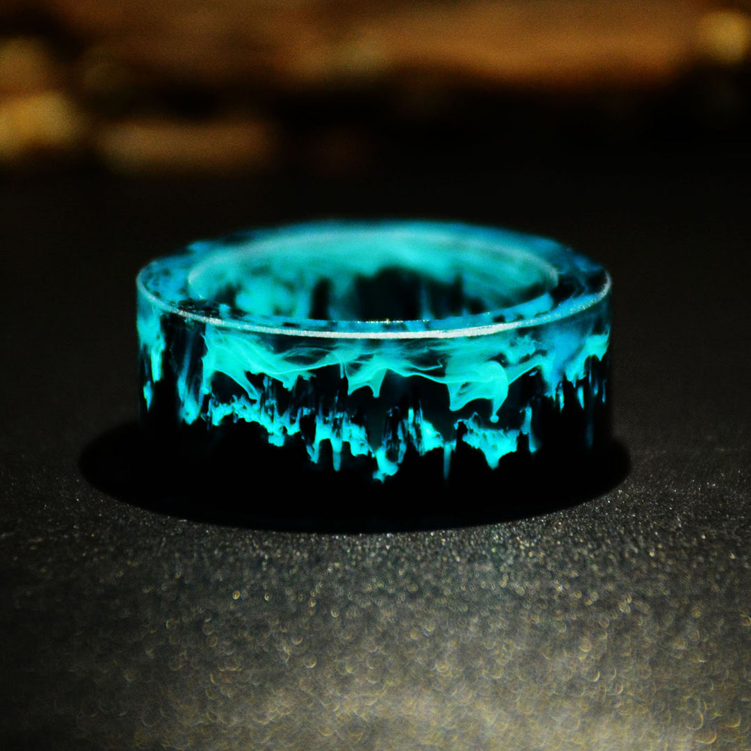 Blue Soul Resin Ring
