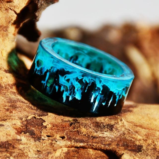 Blue Soul Resin Ring
