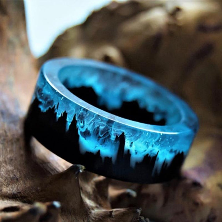 Blue Soul Resin Ring