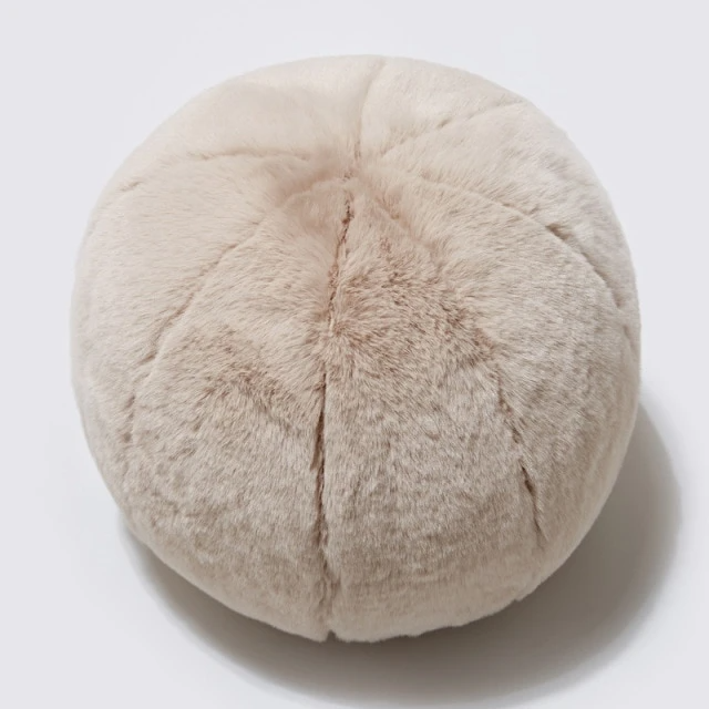 Plush Faux Orb Pillows