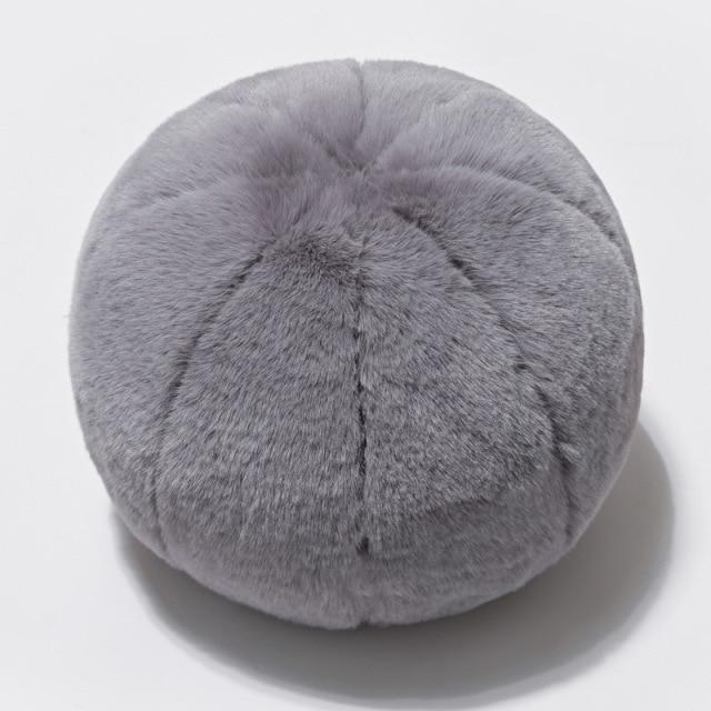 Plush Faux Orb Pillows