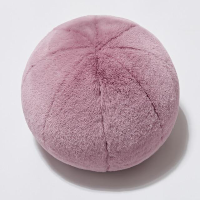 Plush Faux Orb Pillows